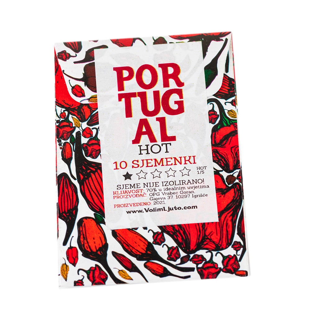 Hot Portugal - Sjemenke chili papričica 4 Hot Portugal - Sjemenke chili papričica - Slika 2