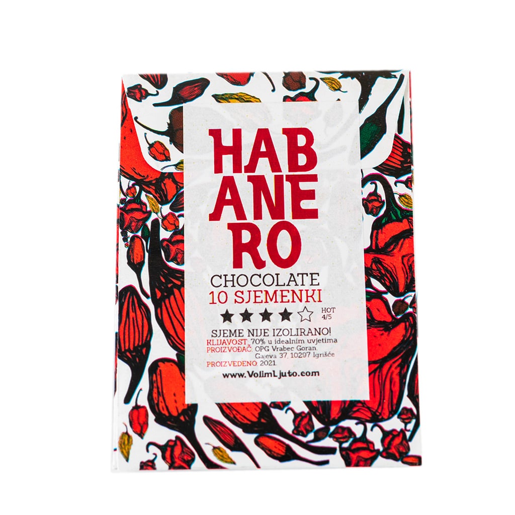 Habanero Chocolate - Sjemenke chili papričica 4 Habanero Chocolate - Sjemenke chili papričica - Slika 2
