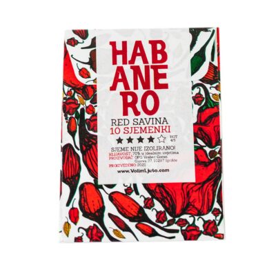 Alternative view of Red Savina Habanero - Sjemenke chili papričica