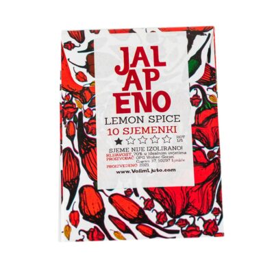 Jalapeno Numex Lemon Spice - Sjemenke chili papričica 5 Jalapeno Numex Lemon Spice - Sjemenke chili papričica - Slika 2
