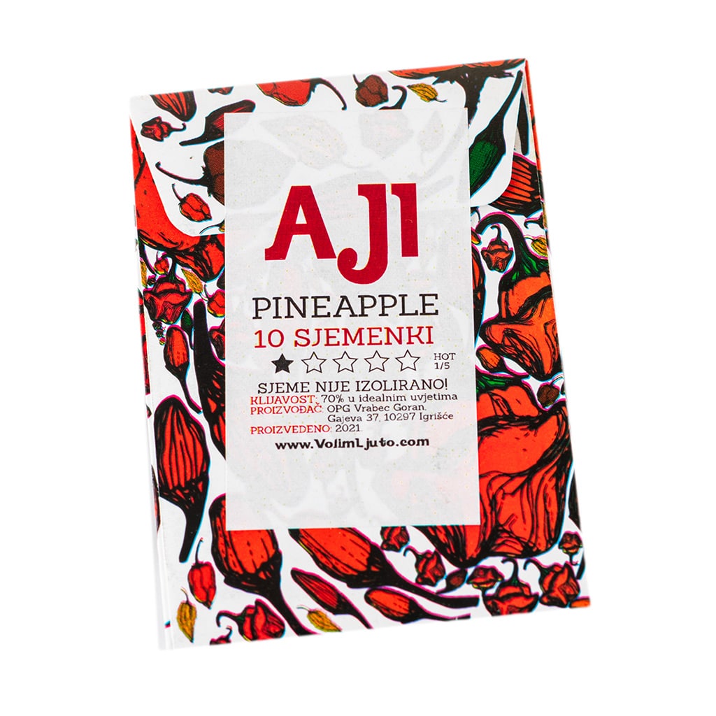 Aji Pineapple - Sjemenke chili papričica 4 Aji Pineapple - Sjemenke chili papričica - Slika 2