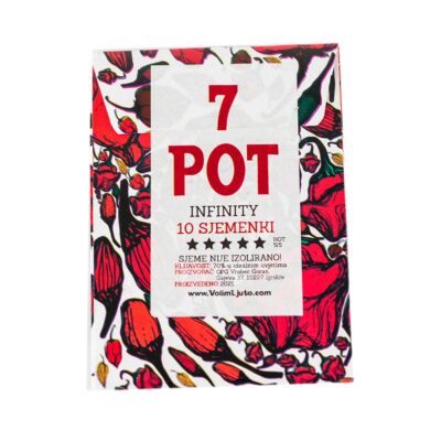 Koja sorta chili paprike je stvorena za tebe? 49 7 Pot Infinity - Sjemenke chili papričica