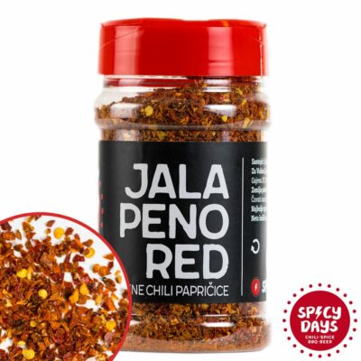 Čokoladni chili brownie kolač 16 Jalapeno Red sušene mrvljene chili papričice 150g