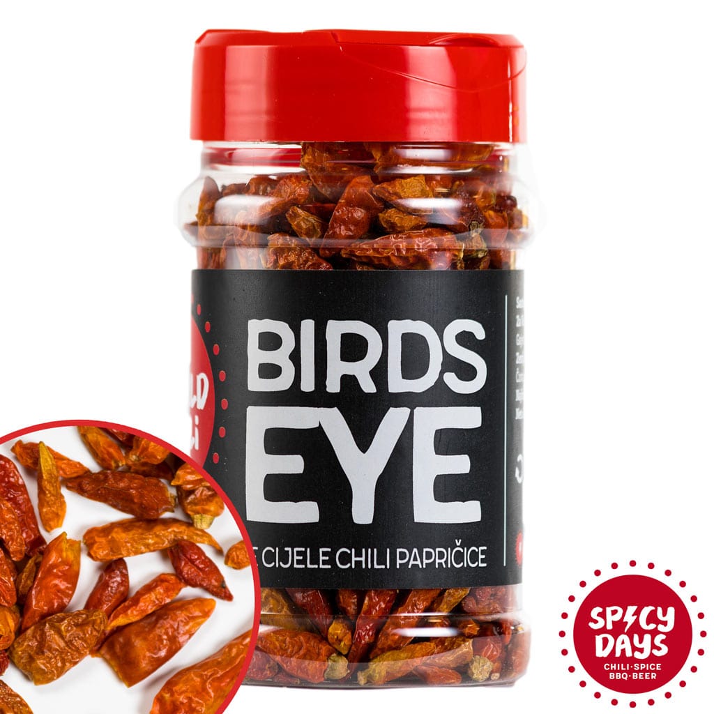 Birds Eye cijele sušene chili papričice 70g 3 Birds Eye cijele sušene chili papričice 70g