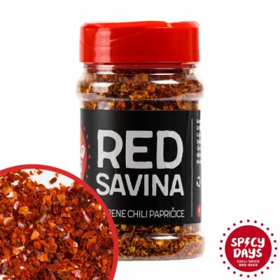 Ljuti domaći ajvar - recept za originalni Volim Ljuto ajvar 26 Red Savina sušene mrvljene chili papričice 110g
