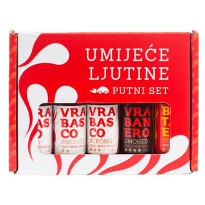 Umijeće ljutine putni set