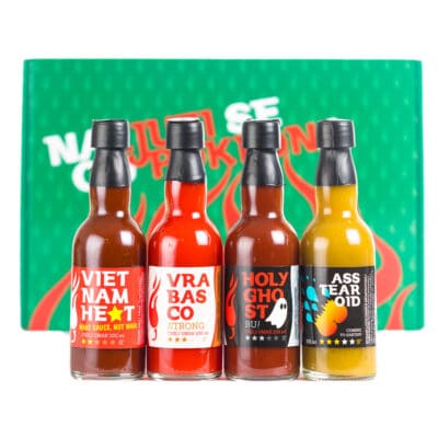 Sizzle and Spice - poklon paket ljutih umaka 4x100ml