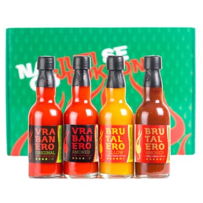 Spill The Heat - poklon paket ljutih umaka 4x100ml