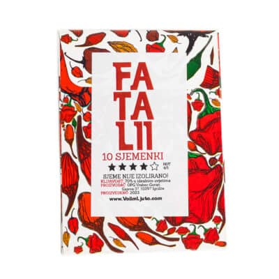 Koja sorta chili paprike je stvorena za tebe? 31 Alternative view of Fatalii - Sjemenke chili papričica