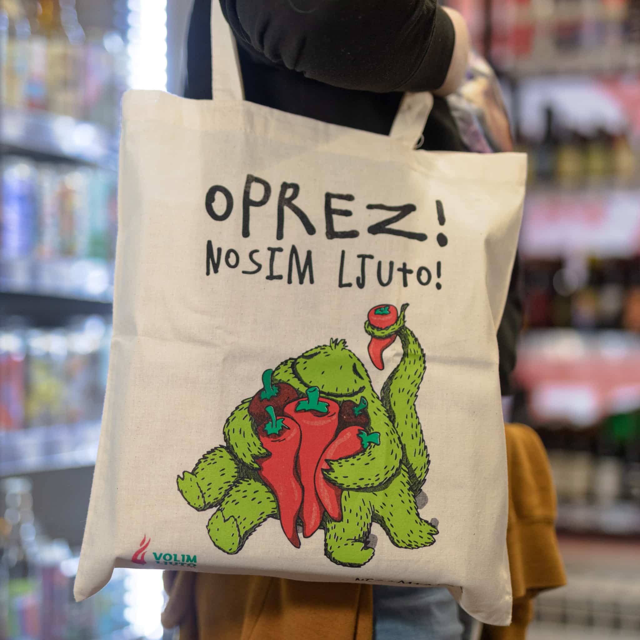 Nosim Ljuto torba za kupovinu 3 Nosim Ljuto torba za kupovinu - Slika 3