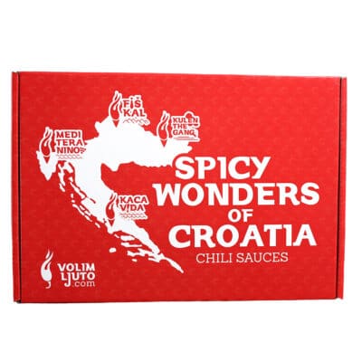 Poklon paketi za Božić - kombinacije za sve! 29 Spicy Wonders of Croatia - 4 ljuta umaka u poklon pakiranju