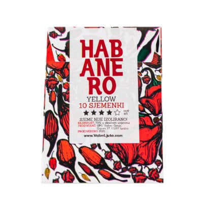 Istina ili mit: chili papričice produžuju život? 3 Habanero Yellow - Sjemenke chili papričica