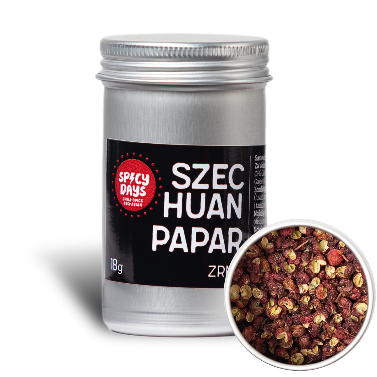 Szechuan papar zrno 18g 3 Szechuan papar zrno 18g