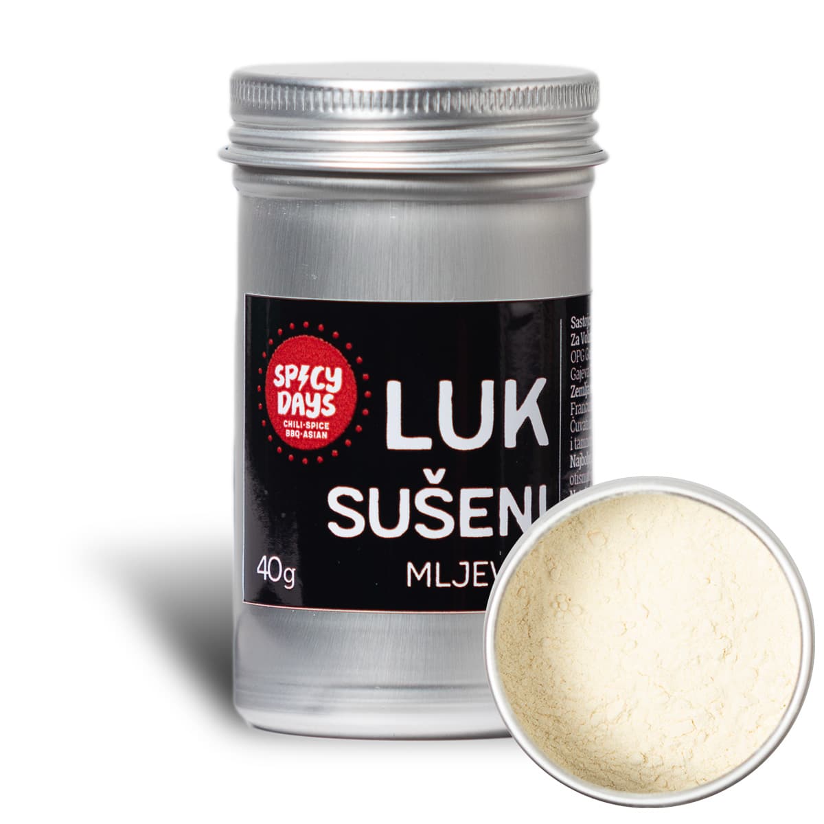 Luk sušeni mljeveni 40g 3 Luk sušeni mljeveni 40g