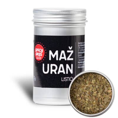 Juha od pečenih paprika - recept 21 Mažuran 7g