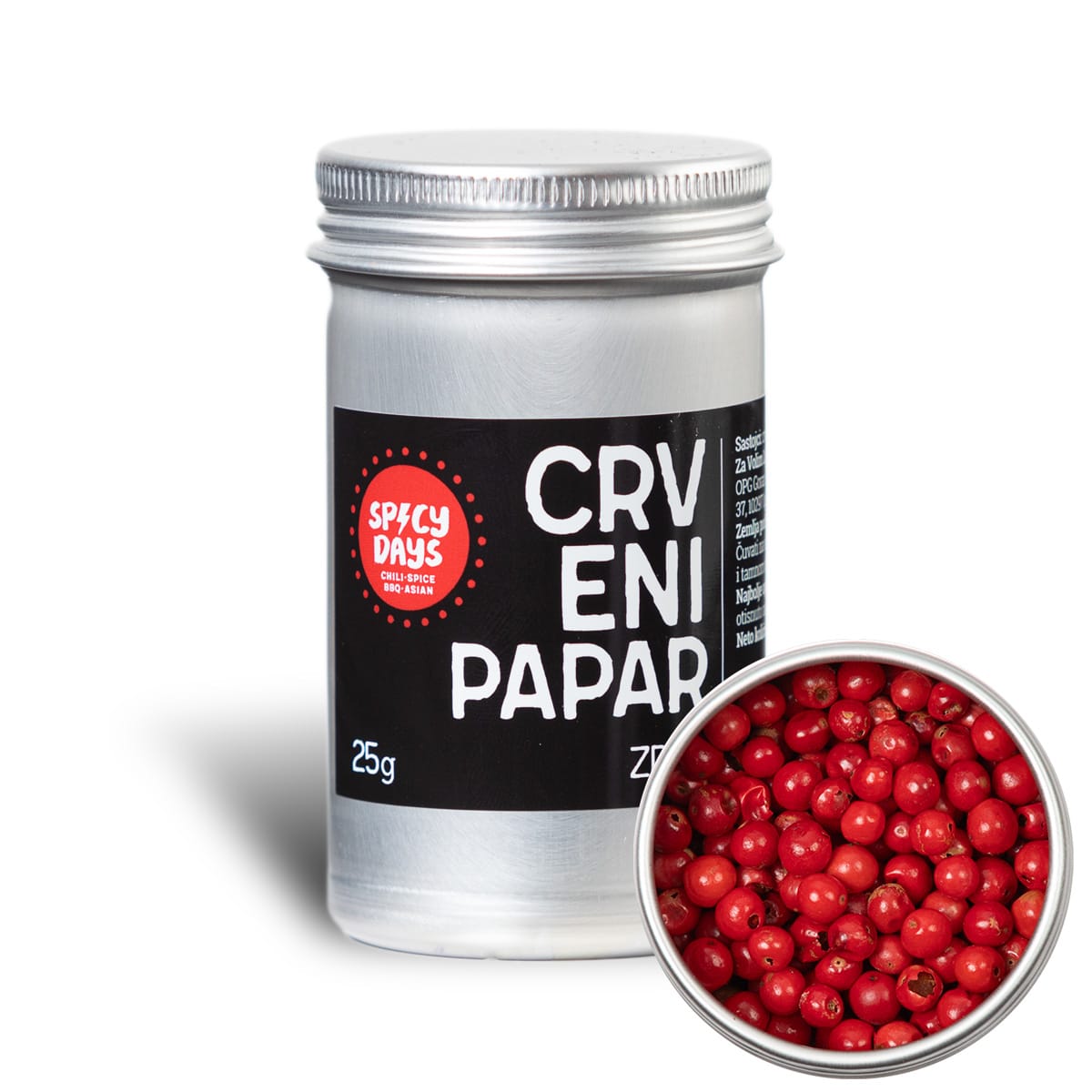 Crveni papar zrno 25g 3 Crveni papar zrno 25g