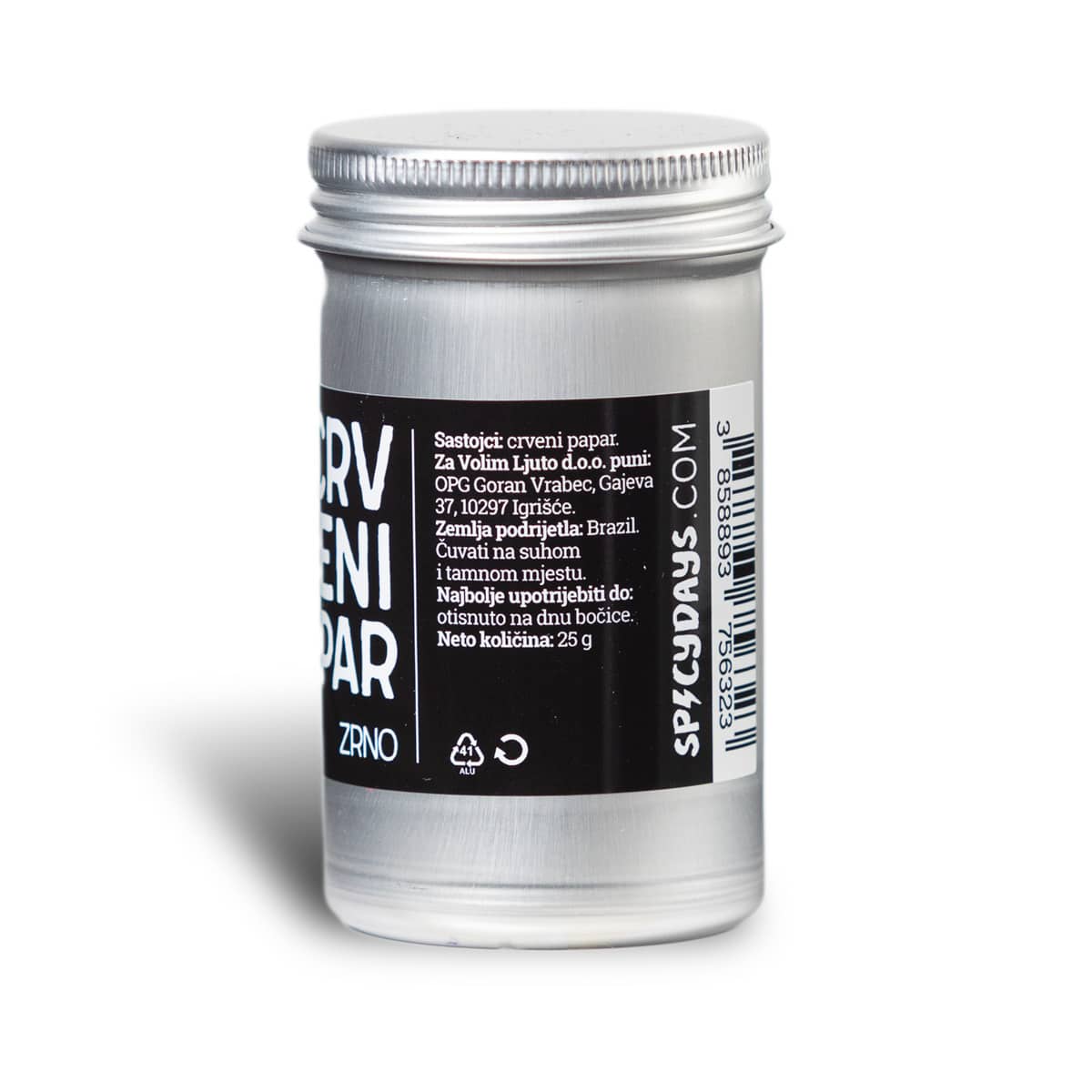 Crveni papar zrno 25g 4 Crveni papar zrno 25g