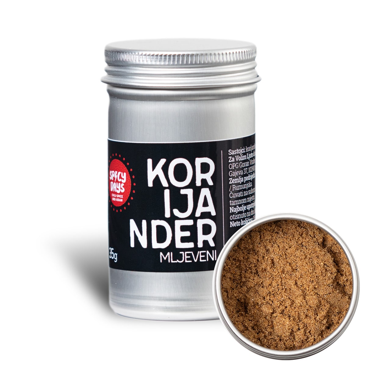 Korijander mljeveni 35g 3 Korijander mljeveni 35g