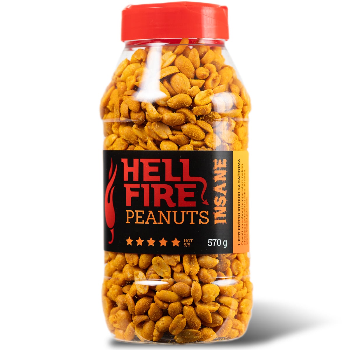 Hellfire Peanuts Insane 570g 2 Hellfire Peanuts Insane 570g