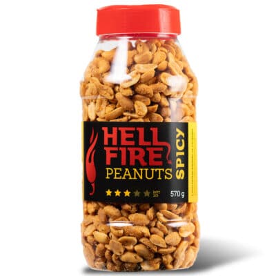 Hellfire Peanuts Spicy 570g