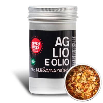 Što je Scoville skala? 18 Aglio e Olio mješavina začina BIO 45g