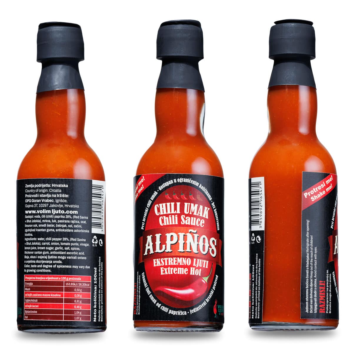 Alpinos Ekstremno ljuti umak 100ml 4 Alpinos Ekstremno ljuti umak 100ml
