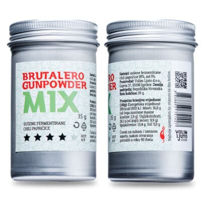 Chili juha s biftekom by Olja's Kitchen 6 Brutalero Gunpowder Mix 35g - sušene mix chili papričice