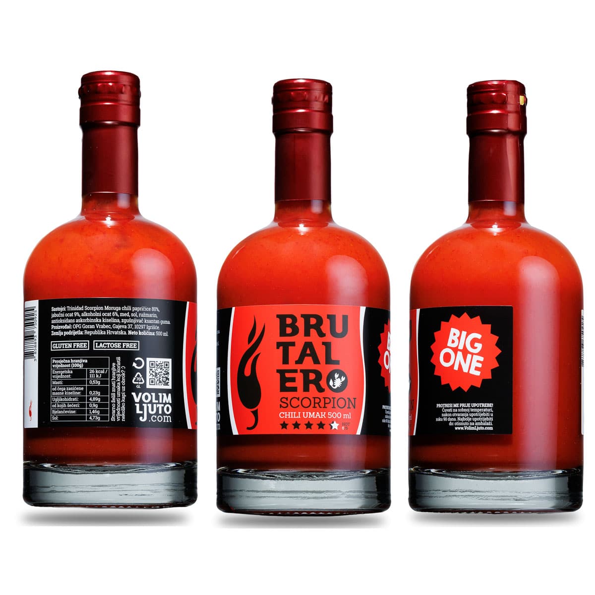 Brutalero Scorpion Big One ljuti umak 500ml 4 Brutalero Scorpion Big One ljuti umak 500ml
