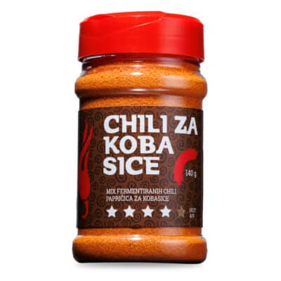 Ljuti domaći ajvar - recept za originalni Volim Ljuto ajvar 21 Chili za kobasice 140g