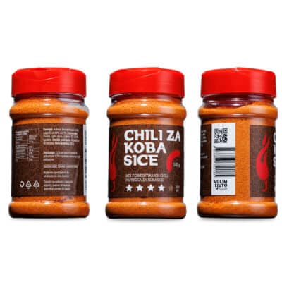 Ljuti domaći ajvar - recept za originalni Volim Ljuto ajvar 22 Chili za kobasice 140g