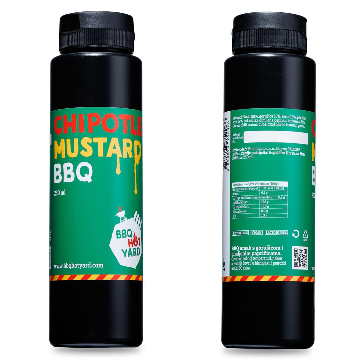 Chipotle Mustard BBQ umak 250ml 4 Chipotle Mustard BBQ umak 250ml