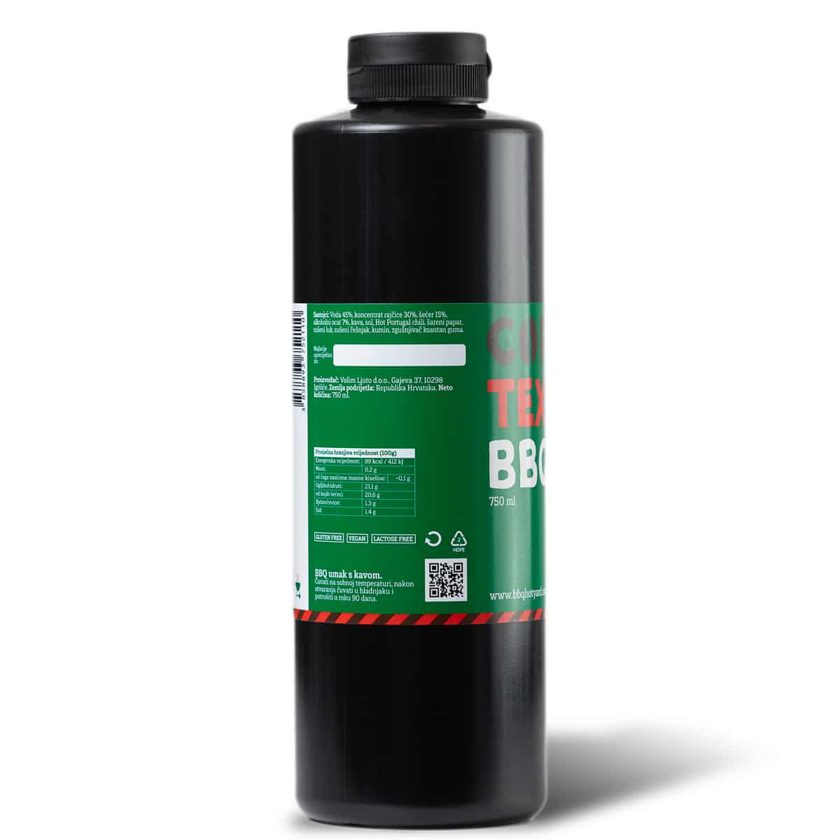 Coffee Texas BBQ umak 750ml 5 Coffee Texas BBQ umak 750ml