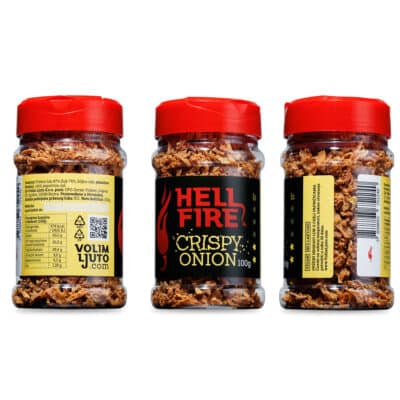 Najbolji burgeri u Zagrebu - Top 15 lokacija i dostava burgera 128 Hellfire Crispy Onion 100g - ljuti prženi luk