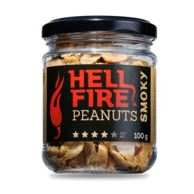 Trinidad Scorpion Moruga 16 Hellfire Peanuts Smoky ljuti kikiriki 100g