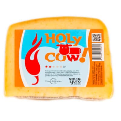 Punjene tikvice s mljevenim mesom i ljutim Red Savina papričicama 28 Holy Cow ljuti kravlji sir cca 300-400g