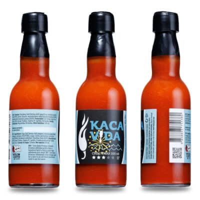 Kulen the Gang 18 Kacavida - ljuti umak s dalmatinskom kvasinom 100ml - Volim Ljuto / Juta Spiza