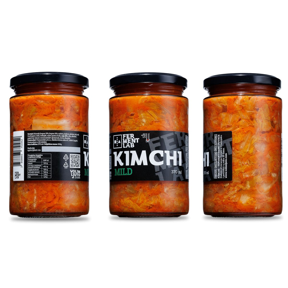 Kimchi Mild 370ml Ferment Lab 3 Kimchi Mild 370ml Ferment Lab