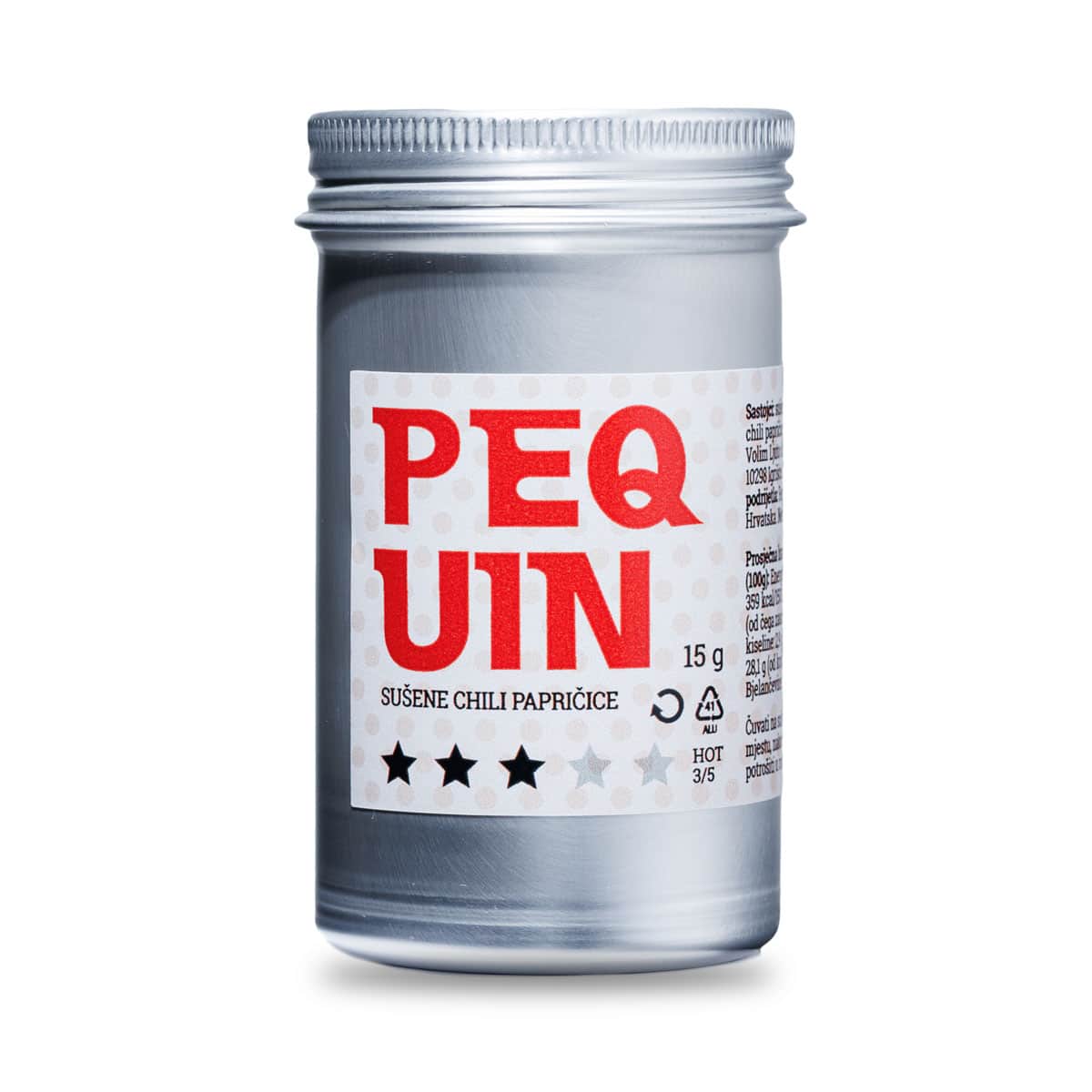 Pequin sušene chili papričice 15g 3 Pequin sušene chili papričice 15g