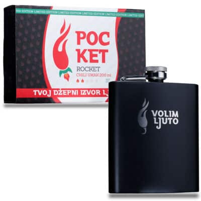 Recept za ljuti umak kojeg svatko može napraviti kod kuće 6 Pocket Rocket - pljoska s ljutim umakom 200ml