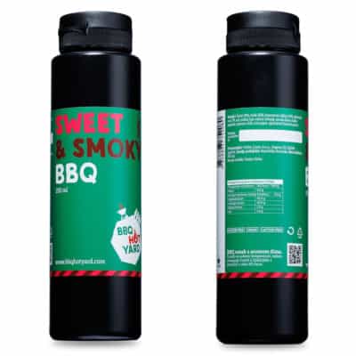 Asado svinjsko pečenje iz roštilja - recept by BBQ Hot Yard 21 Sweet and Smoky BBQ umak 250ml