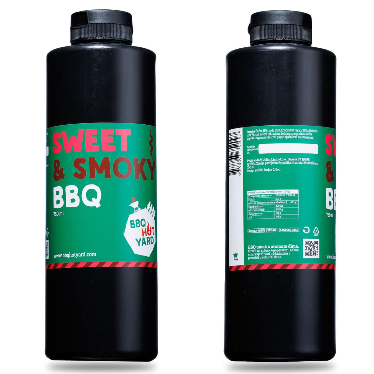 Sweet and Smoky BBQ umak 750ml 4 Sweet and Smoky BBQ umak 750ml