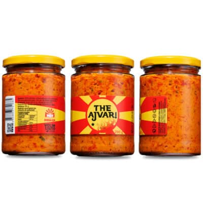 Ljuti domaći ajvar - recept za originalni Volim Ljuto ajvar 9 The Ajvar - makedonski pečeni ajvar 290g