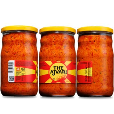 Ljuti domaći ajvar - recept za originalni Volim Ljuto ajvar 7 The Ajvar - makedonski pečeni ajvar 660g