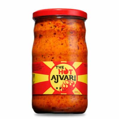 Ljuti domaći ajvar - recept za originalni Volim Ljuto ajvar 2 The Hot Ajvar - makedonski ljuti pečeni ajvar 660g