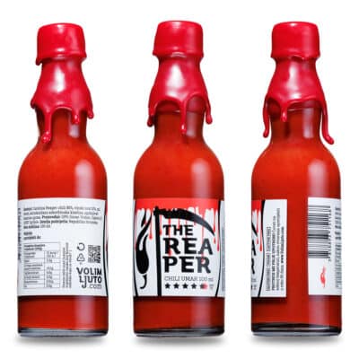 Kako iskoristiti plodove chili papričica? - 9 načina 24 The Reaper ljuti umak 100ml