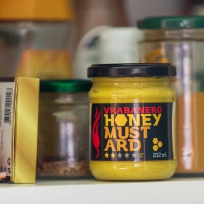 Vrabanero Honey Mustard senf s medom 212ml 7 Vrabanero Honey Mustard senf s medom 212ml