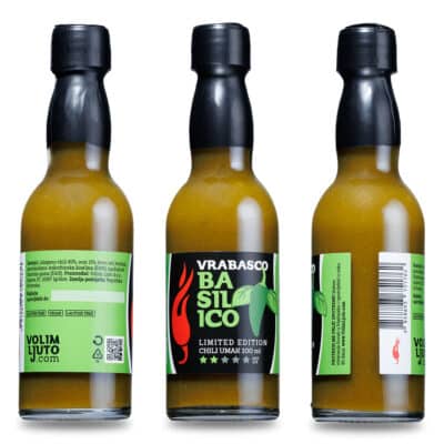 Smotali smo rolice od tikvica i dobili ljetni comfort food! 23 Vrabasco Basilico ljuti umak 100ml