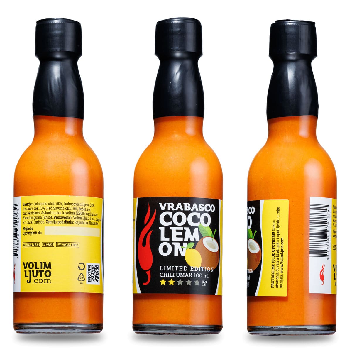 Vrabasco CocoLemon ljuti umak 100ml 4 Vrabasco CocoLemon ljuti umak 100ml