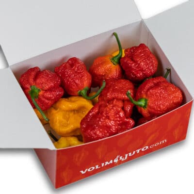 The Burger - recept za savršen burger 30 Trinidad Scorpion Mix (Moruga + Yellow) - svježe chili papričice 160g