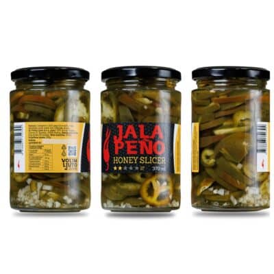 Kiseljenje feferona i chili papričica 27 Jalapeno Honey Slicer ukiseljene slatke papričice 370ml